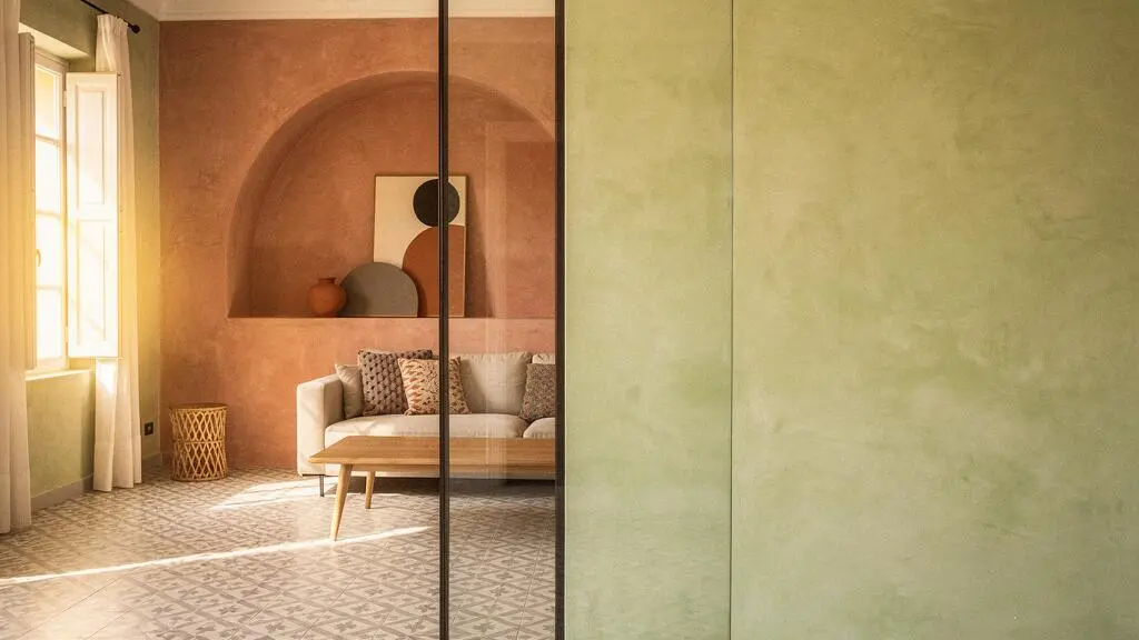 Salón luminoso de una vivienda española reformada con diseño flexible que simboliza el ahorro en futuras reformas